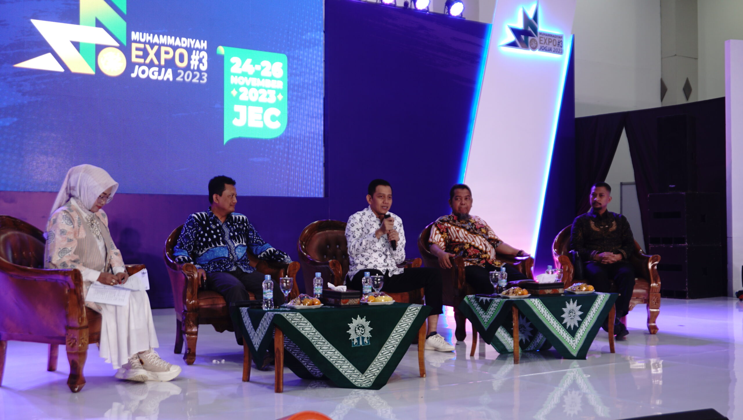 Syauqi Soeratno di Talkshow Muhammadiyah Jogja Expo